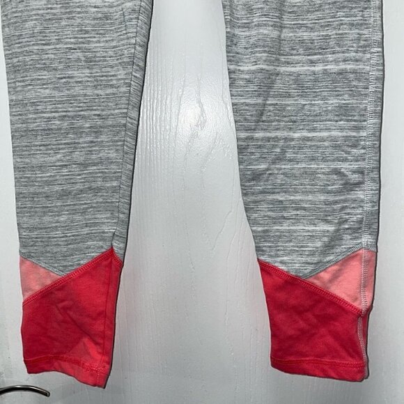 Victoria's Secret Leggings Full Length Short Space Dye Color Block Ankle Pants - Picture 2 of 6